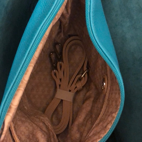 Blue shoulder bag - Picture 4 of 7